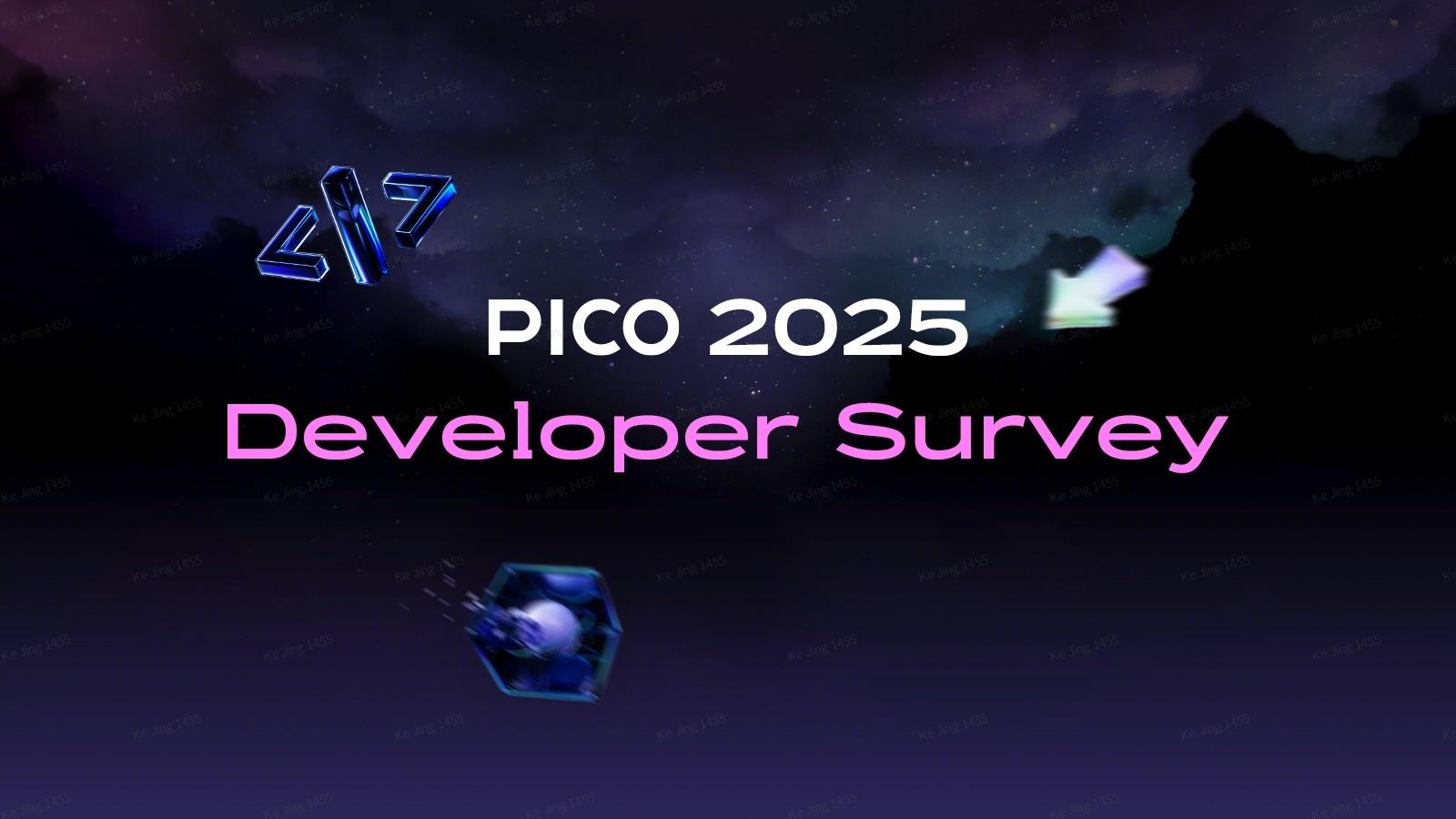 Your Voice Matters!｜2025 PICO Annual Developer Survey